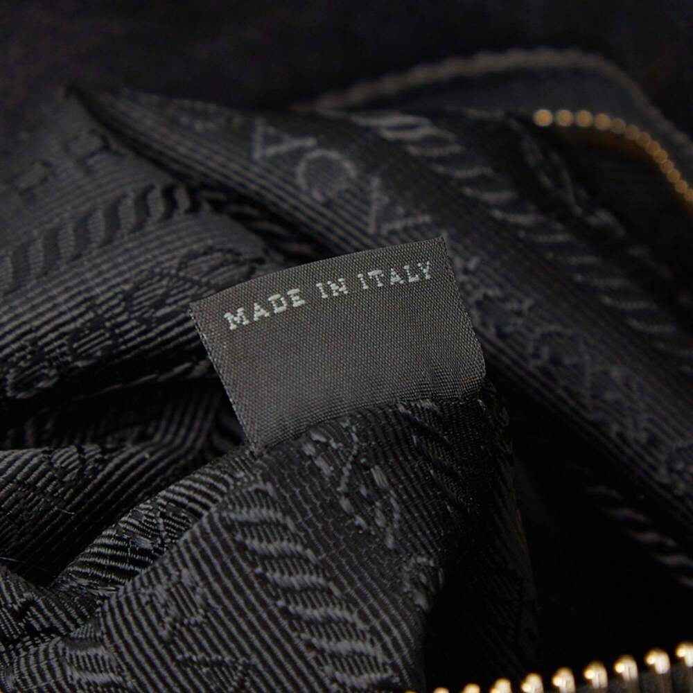 PRADA Black Leather Shoulder Bag - Picture 14 of 14